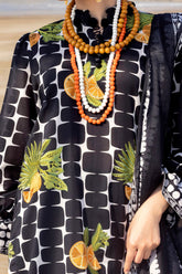 3 Piece Unstitched Embroidered Printed Lawn Suit CL-42331